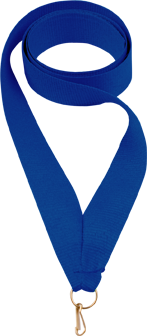 Лента для медали "Синяя"  