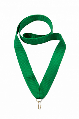 Лента для медали "Зеленая" 